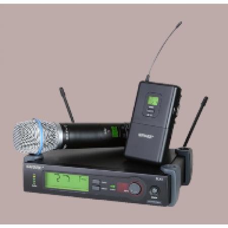 無(wú)線手持話筒 SHURE QLXD24/SM58