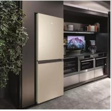 TCL BCD-190WF2絲蔓金 兩門(mén)風(fēng)冷 190升雙門(mén)風(fēng)冷無(wú)霜家用冰箱