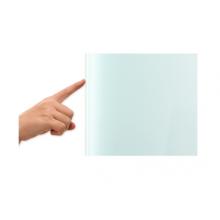 AUCS 60*90cm 玻璃白板 寫(xiě)字板 辦公 會(huì)議磁性鋼化玻璃黑板掛式