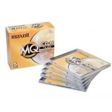 麥克賽爾（maxell）CD-R光盤 刻錄光盤 光碟 空白光盤 48速700M 1片盒裝，5盒/包