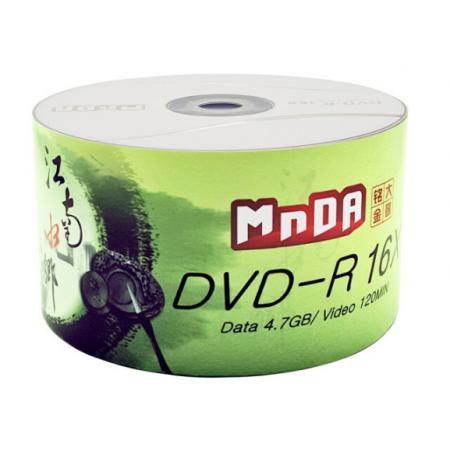 銘大金碟（MNDA）DVD-R光盤(pán)/刻錄盤(pán) 江南水鄉(xiāng)系列 16速4.7G 空白光盤(pán) 50片裝 江南水鄉(xiāng)系列 桶裝 套餐1（光盤(pán)+50個(gè)加厚PP袋）