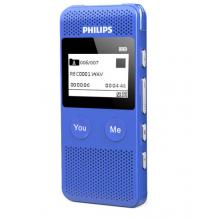 飛利浦（PHILIPS）VTR6080 8GB 錄音筆 語音轉(zhuǎn)文本 高清錄音器專業(yè)記錄降噪 藍色