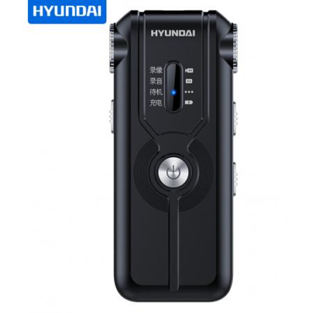 現(xiàn)代（HYUNDAI）HY-K708 錄音攝像筆 黑色16G 微型專業(yè) 高清遠距 智能降噪 會議培訓采訪無線攝像 
