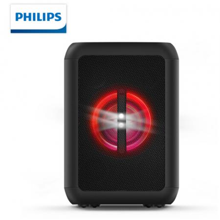 "飛利浦 PHILIPS TANX100 音箱 藍(lán)牙戶外移動(dòng) 音箱 便攜式大功率音箱