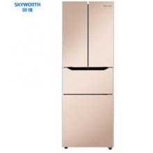 創(chuàng)維（Skyworth）268升 法式多門冰箱 四門電冰箱 風(fēng)冷無霜 靜音節(jié)能時(shí)尚 BCD-268WY普利金