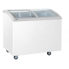 海爾 Haier 260升商用冷藏冷凍轉(zhuǎn)換冰柜 圓弧玻璃門冷柜 SC/SD-260HDS