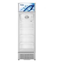 海爾（Haier）310升風(fēng)冷雙層門防凝露冰柜 商用冷藏飲料冷柜 SC-328D