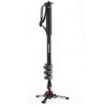 曼富圖（Manfrotto）MVMXPROA4 XPRO PLUS 4節(jié)鋁合金攝像獨腳架帶液壓底座