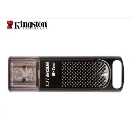 金士頓（Kingston）u盤 USB3.1 DTEG2 系統(tǒng)投標(biāo)車載高速優(yōu)盤 金屬U盤64G