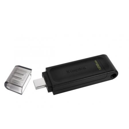 金士頓（Kingston）u盤USB3.2 手機(jī)Type-C單接口 DT70 高速閃存盤 128G