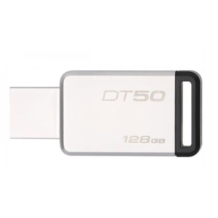 金士頓（Kingston）u盤USB3.1 DT50系統(tǒng)投標車載高速優(yōu)盤 金屬迷你U盤128G