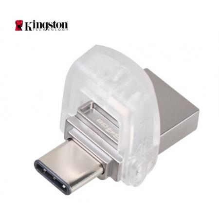 金士頓（Kingston）64GB Type-C USB3.1 U盤 DTDUO3C 雙接口設計 支持蘋果MacBook