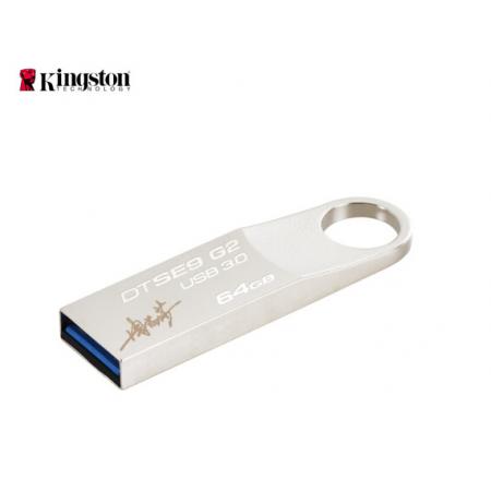 金士頓（Kingston）64GB USB3.0 U盤 DTSE9G2 銀色 高速讀寫