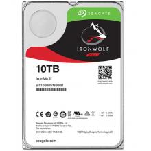 希捷(Seagate) NAS硬盤 10TB 256MB 7200轉 PMR CMR垂直技術 網絡存儲 SATA 希捷酷狼IronWolf ST10000VN0008