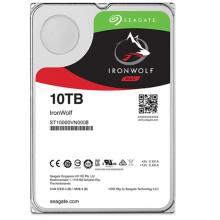 希捷(Seagate) NAS硬盤 10TB 256MB 7200轉 PMR CMR垂直技術 網絡存儲 SATA 希捷酷狼IronWolf ST10000VN0008
