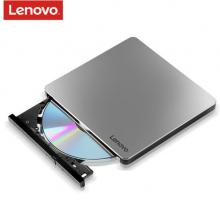 聯(lián)想（Lenovo）8倍速 鋁合金Type-C/USB外置光驅 外置DVD刻錄機 移動光驅 Windows/MAC系統(tǒng)/DB85（銀黑色）