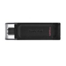 金士頓（Kingston）u盤USB3.2 手機(jī)Type-C單接口 DT70 高速閃存盤 128G