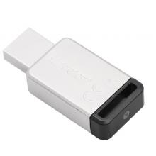 金士頓（Kingston）u盤USB3.1 DT50系統(tǒng)投標車載高速優(yōu)盤 金屬迷你U盤128G