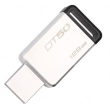 金士頓（Kingston）u盤USB3.1 DT50系統(tǒng)投標車載高速優(yōu)盤 金屬迷你U盤128G