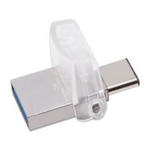 金士頓（Kingston）64GB Type-C USB3.1 U盤 DTDUO3C 雙接口設計 支持蘋果MacBook