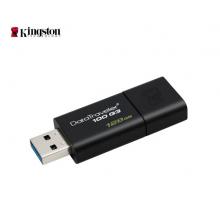 金士頓（Kingston）128GB USB3.0 U盤 DT100G3 讀速130MB/s 黑色 滑蓋設(shè)計 時尚便利