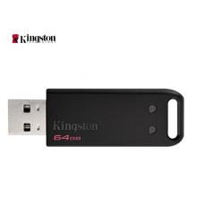 金士頓（Kingston）64GB USB2.0 U盤 DT20 黑色 極簡(jiǎn)設(shè)計(jì)