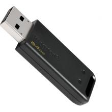 金士頓（Kingston）64GB USB2.0 U盤 DT20 黑色 極簡(jiǎn)設(shè)計(jì)