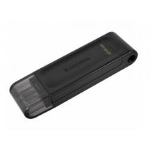 金士頓（Kingston）u盤USB3.2 手機(jī)Type-C單接口 DT70 高速閃存盤 64G