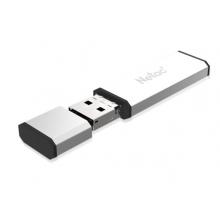朗科（Netac）USB2.0 安卓手機(jī) U盤U211S 雙接口全金屬直插式迷你優(yōu)盤 淺灰色 8GB 單個(gè)裝