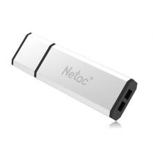 朗科（Netac）USB2.0 安卓手機(jī) U盤U211S 雙接口全金屬直插式迷你優(yōu)盤 淺灰色 8GB 單個(gè)裝