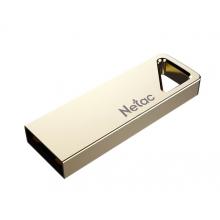 朗科（Netac）USB2.0 U盤U326 全金屬 閃存盤 直插式小巧迷你車載加密U盤 珍珠鎳 32GB