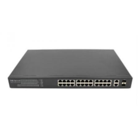 ?？低?24口百兆POE交換機 DS-3E1326P-S(國內(nèi)標配)/輕網(wǎng)管
