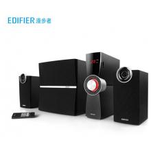 漫步者（EDIFIER）C2X 外置功放 全木質(zhì)音箱 音響 電腦音箱 黑色