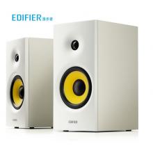 漫步者（EDIFIER）R1080BT 2.0聲道 電腦音箱 多媒體音箱 藍(lán)牙音箱 木質(zhì)音響 白色