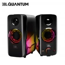 JBL 量子 QDUO 藍(lán)牙音箱電腦音響 炫彩燈效獨(dú)立高低音炮臺(tái)式機(jī)手機(jī)音響黑色