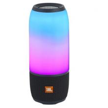 JBL PULSE3 音樂脈動(dòng)三代 便攜式藍(lán)牙音箱 炫彩小音箱+低音炮 桌面音響 可免提通話 防水設(shè)計(jì) 典雅黑