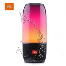 JBL PULSE3 音樂脈動(dòng)三代 便攜式藍(lán)牙音箱 炫彩小音箱+低音炮 桌面音響 可免提通話 防水設(shè)計(jì) 典雅黑