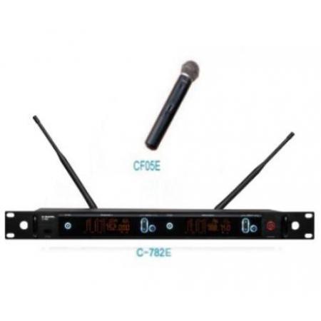 無(wú)線麥克風(fēng) C-MARK	C-782E+CF01E+CF03E 無(wú)線話筒