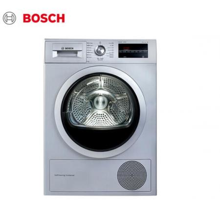 博世（BOSCH） 9公斤烘干機 熱泵干衣機 除菌烘 低溫護衣 智控烘干 WTW875681W