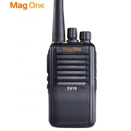 摩托羅拉（Motorola）Z418 數(shù)字對講機 商用專業(yè)強勁穿透大功率手持對講機MAG ONE Z418