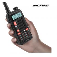 寶鋒 BAOFENG UV-6PLUS  對(duì)講機(jī)1-15公里 專(zhuān)業(yè)無(wú)線戶外商用民用 寶峰雙頻雙段調(diào)頻（黑色）