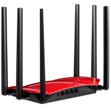 TP-LINK 易展mesh分布式路由器 1900M雙千兆 5G雙頻無線穿墻 WDR7690千兆易展Turbo版 六信號大功率放大器