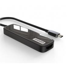 聯(lián)想（Lenovo）EH05 Type-C擴展塢 USB分線器 轉換器 HDMI轉接頭 USB擴展 SD/TF讀卡器 筆記本轉接器