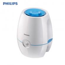 飛利浦(PHILIPS)加濕器 4L大容量 上加水 納米無霧 低噪辦公室加濕 HU4901/00（亮白色+藍色）