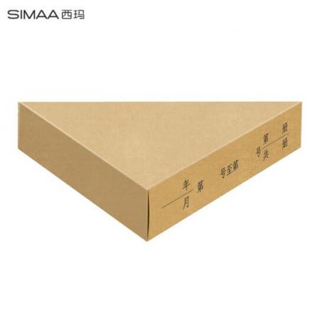 西瑪（SIMAA）195-36通用憑證包角紙 195*145mm 25張/包（可包50個(gè)）記賬憑證報(bào)銷(xiāo)單裝訂封面封皮