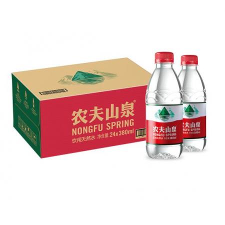 礦泉水	農(nóng)夫山泉 380ML