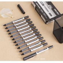 得力（deli） 直液式走珠筆 寶珠筆中性筆簽字筆水筆12支裝 0.5mm 子彈頭 12支裝 S656（紅色、黑色、藍(lán)色）