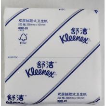 金佰利舒潔抽取式衛(wèi)生紙200抽雙層抽紙廁紙0382-20 60包/箱