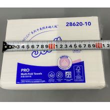 金佰利適高印花250抽單層三折折疊擦手紙抽紙紙巾袋裝28620/包