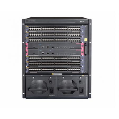 新華三（H3C）S7006X 16萬兆光+24千兆光多業(yè)務企業(yè)級網(wǎng)絡核心路由交換機 標準版光口套裝